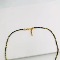 Colar Cristal com Pingente Brasil