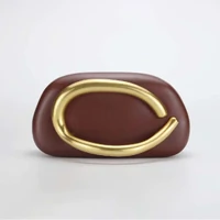 Bolsa Clutch Orgânica Metal Fosco