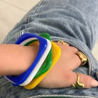 Kit de Braceletes Brasil Color