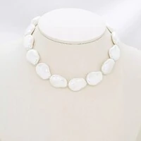 Colar Pérolas Shell Maxi