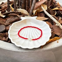 Pulseira Cristais com Pérola de Água Doce