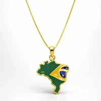 Colar Bandeira do Brasil