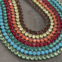 Colar Riviera Cherry 3 Pontas com Fecho Joia