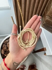 Choker Camurça Esferas