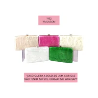 Bolsa Clutch Perolada
