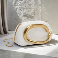 Bolsa Clutch Orgânica Metal Fosco