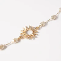 Pulseira Regular Sol & Pérolas
