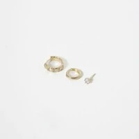 Brinco Trio Minimalista Clássico