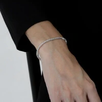 Pulseira Riviera 3 Pontas 2mm
