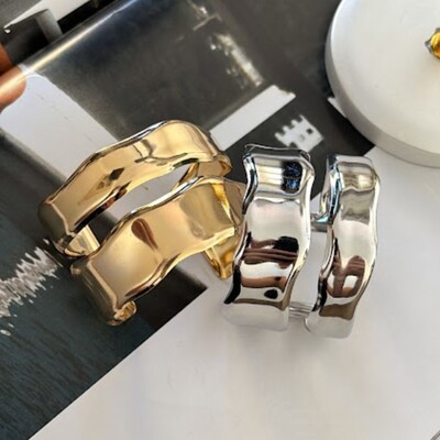 Foto Bracelete Maxi Ondulado Duplo