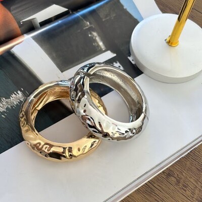 Foto Bracelete Maxi Efeito Amassado