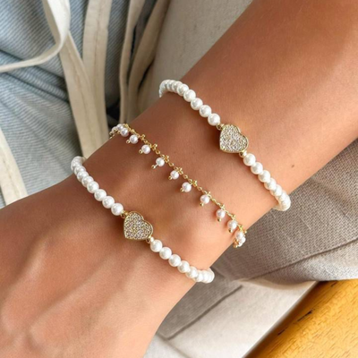 Foto Pulseira Pérolas