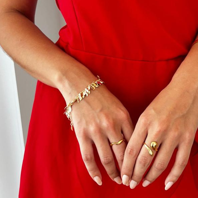 Foto Pulseira Folhas