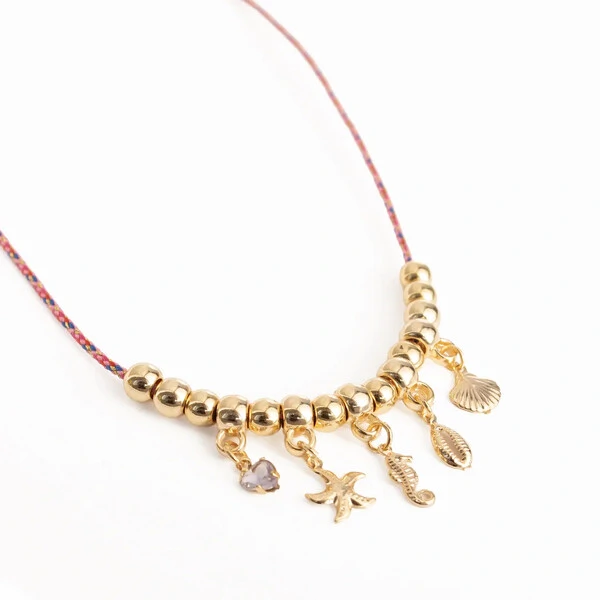 Choker com Pingentes Praia