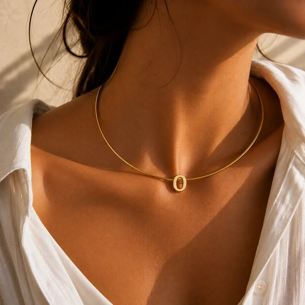 Choker Aro com Letra