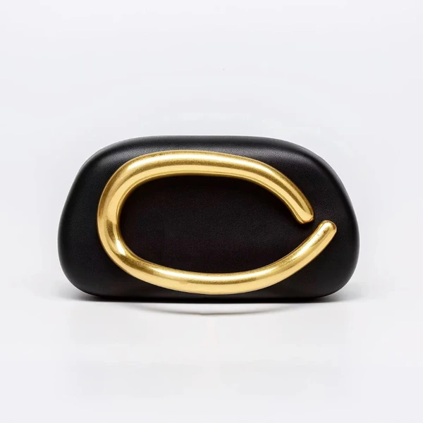 Bolsa Clutch Orgânica Metal Fosco