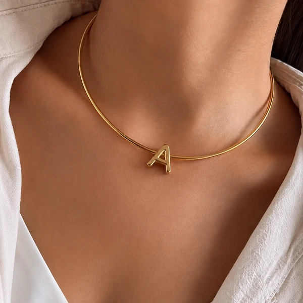 Choker Aro com Letra