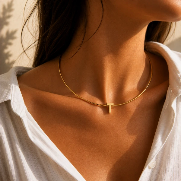 Choker Aro com Letra