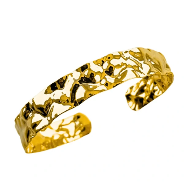 Bracelete Efeito Amassado P