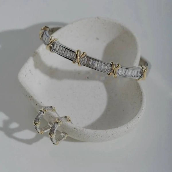 Bracelete Pedras X Banho Duo
