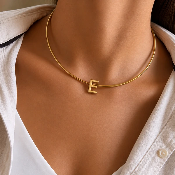 Choker Aro com Letra
