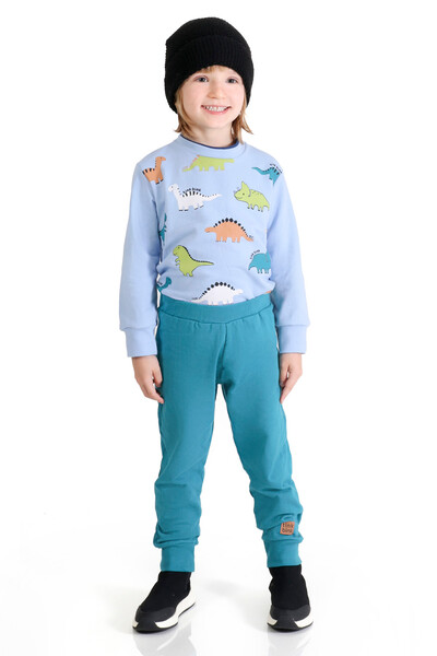 Foto Conjunto Em Moletom Infantil Masculino Blusa Manga Longa E Calça