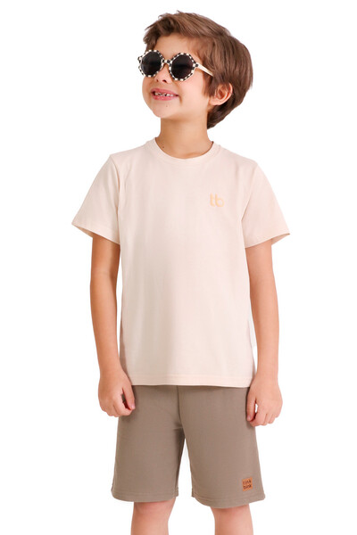 FotoCamiseta Básica Infantil masculina Em meia malha