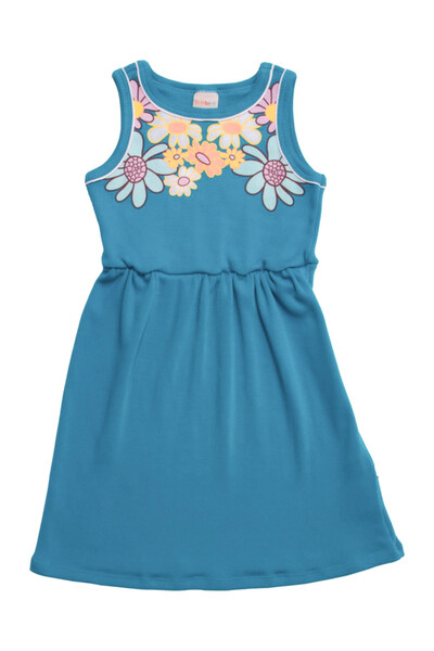 Foto Vestido Infantil Regata Flowers