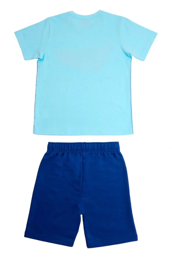 conjunto infantil masculino surf the wave camiseta e bermuda
