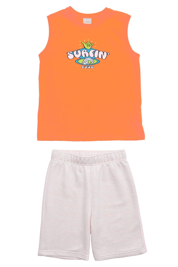 Conjunto Surfin Regata E Bermuda