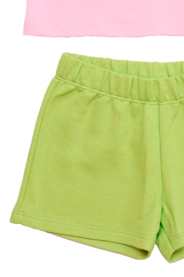 Conjunto Infantil Feminino Adventure Blusa E Shorts