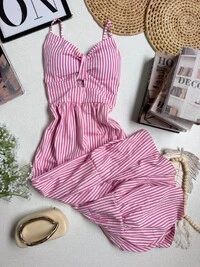 Vestido Listrado Luana 000146