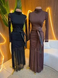 Vestido Longo Tule Melissa