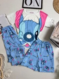 Pijama Stitch Azul