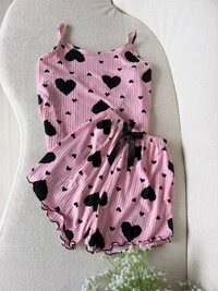 Conjunto Pijama Rosa 691360