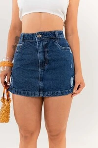 Shorts Saia Jeans Gringos 01770