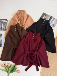 Poncho Lã Batida Marta 000784