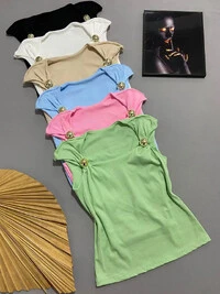 Blusa Canelada Yasmin