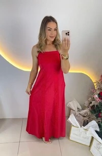 Vestido Janaina Rendado 000146