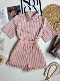 Conjunto Listrado Liliane