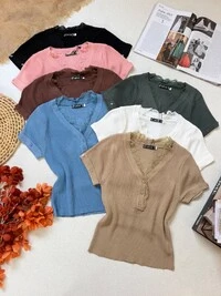 Blusa Canelada Suzi