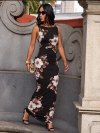 Vestido Tule Preto Luara