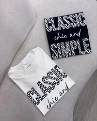 T-shirts Classic Simple 000399