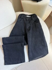 Calça Wid Leg Preta 08366ER