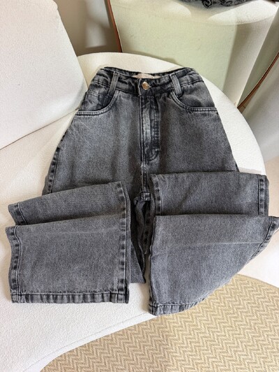 Foto Calça Widleg Grafite Slim 842