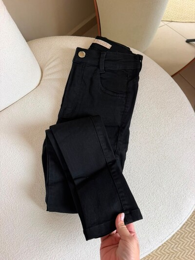 Foto Calça Jeans Gringos Skinny Preto 01794