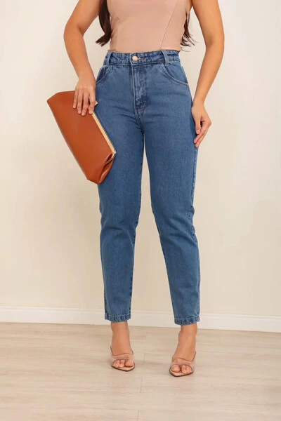 Foto Calça Jeans Mom Euphoria 08466