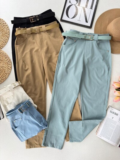 Foto Calça Alfaiataria com Elastano 0006040