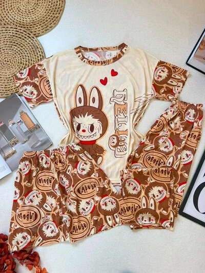 Foto Pijama 3 Peças Labubu