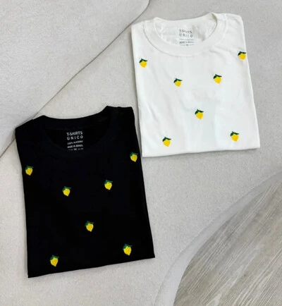 Foto T-shirt Bordada 000399